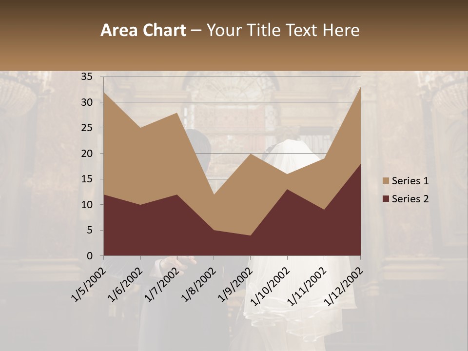 Beach Sunrise Old PowerPoint Template
