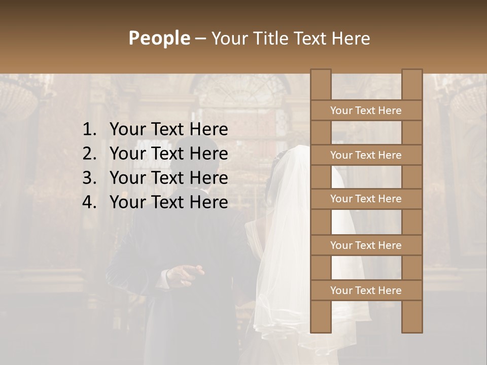 Beach Sunrise Old PowerPoint Template