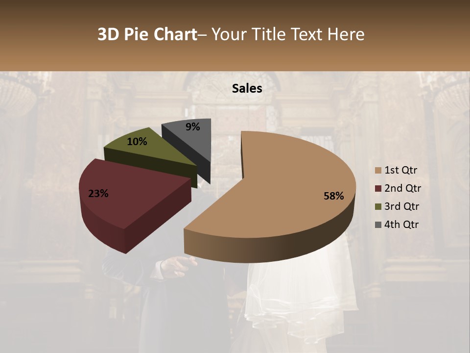 Beach Sunrise Old PowerPoint Template