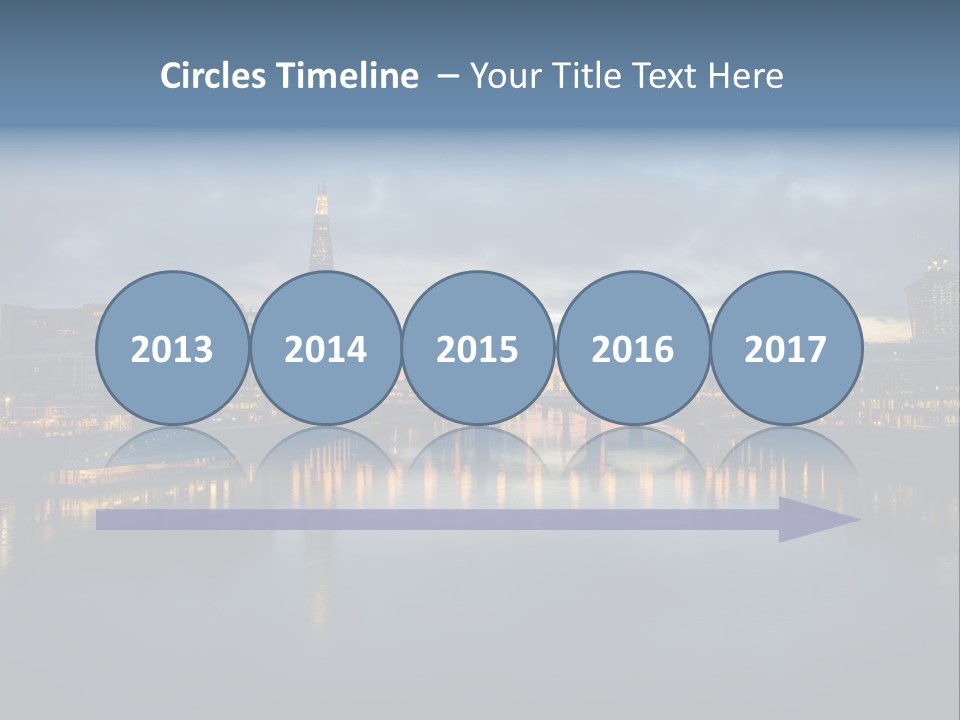 Standing Caucasian Water PowerPoint Template