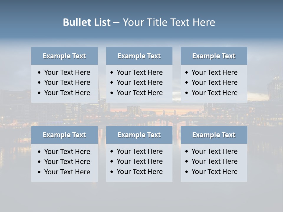 Standing Caucasian Water PowerPoint Template