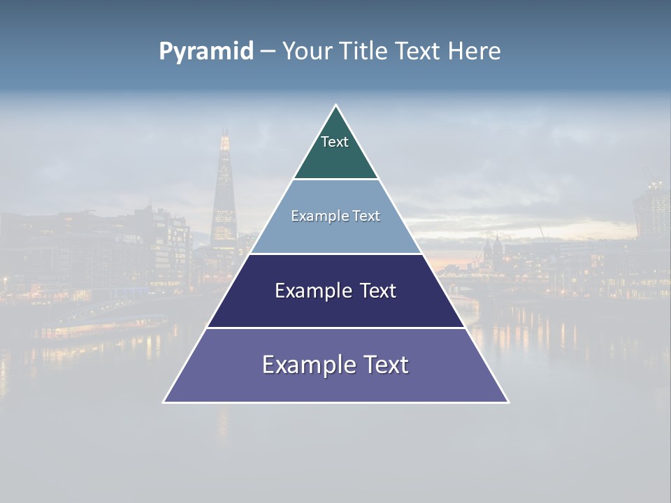 Standing Caucasian Water PowerPoint Template
