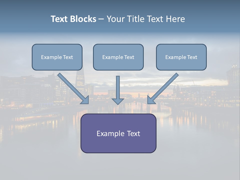 Standing Caucasian Water PowerPoint Template