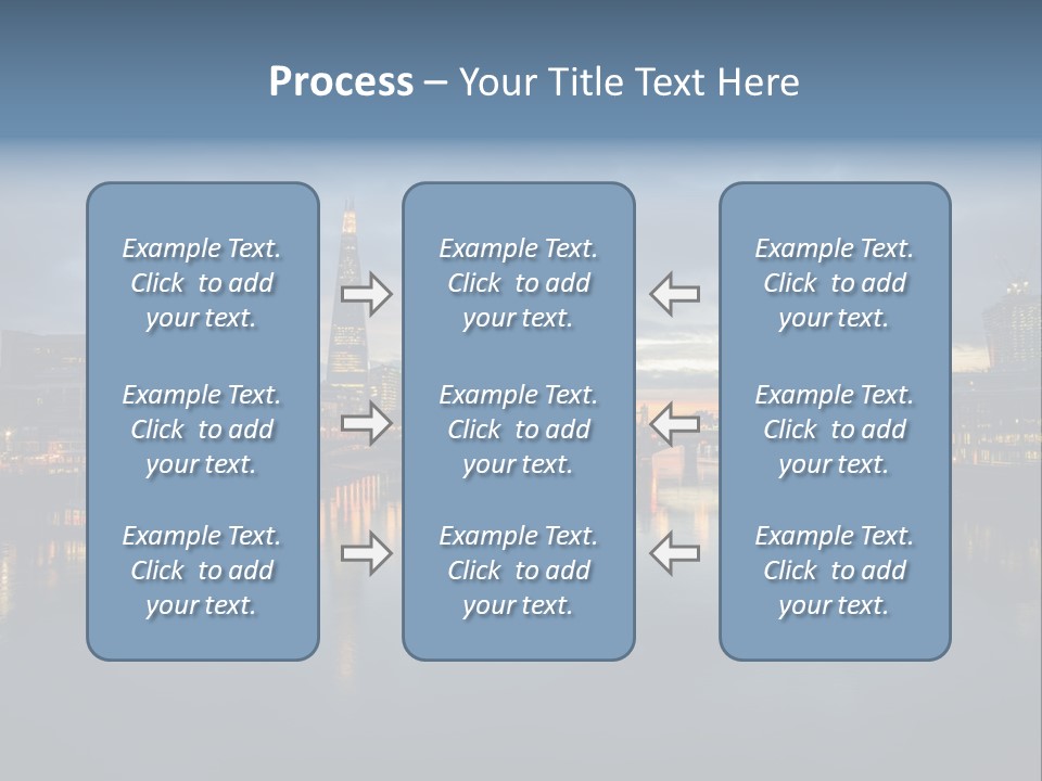 Standing Caucasian Water PowerPoint Template