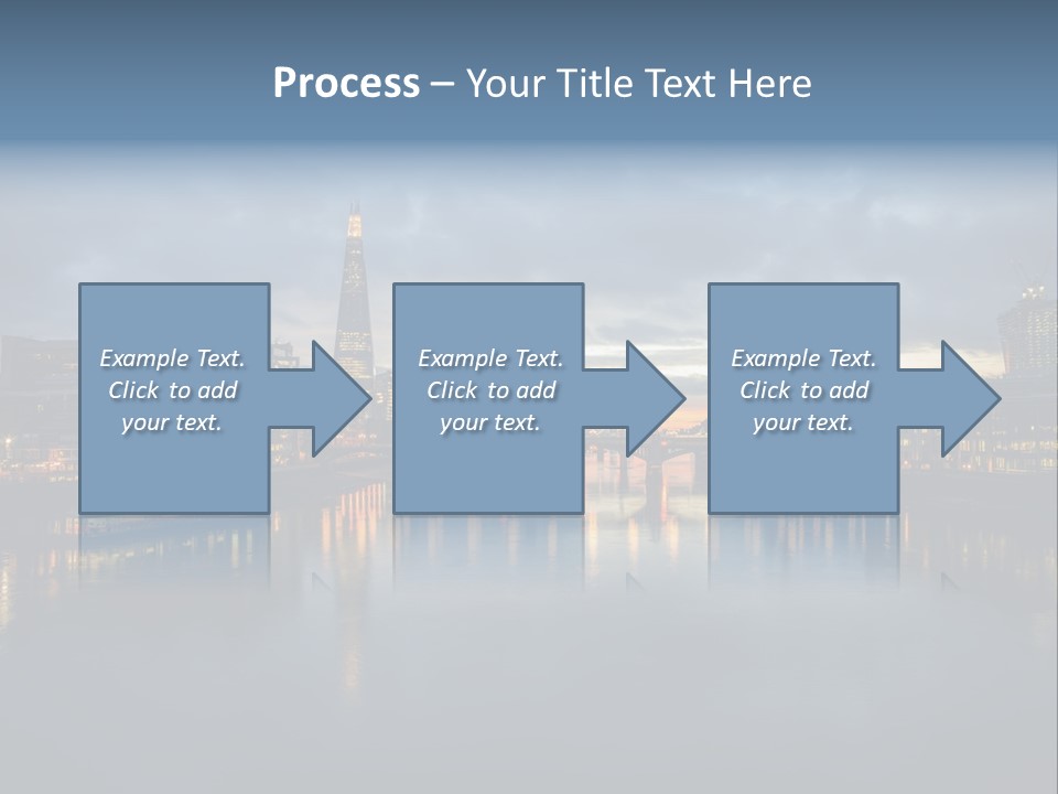 Standing Caucasian Water PowerPoint Template