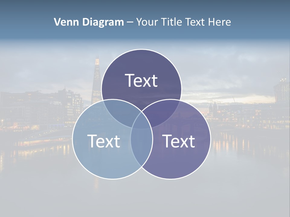 Standing Caucasian Water PowerPoint Template