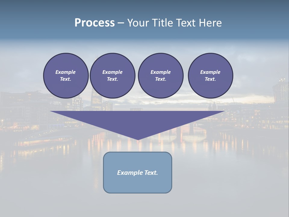 Standing Caucasian Water PowerPoint Template