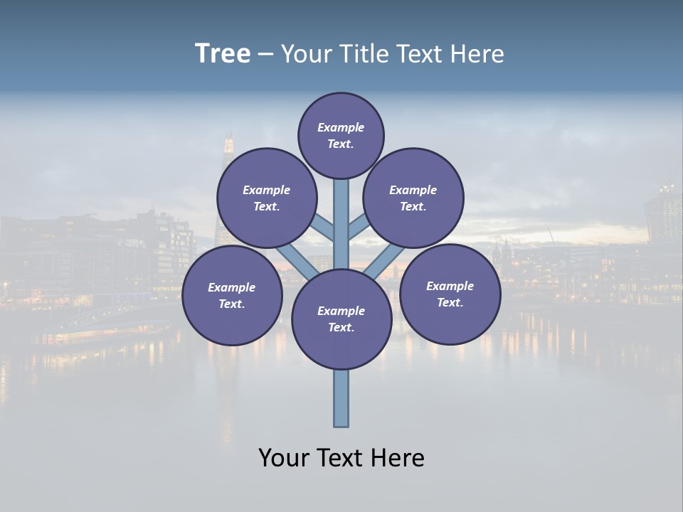 Standing Caucasian Water PowerPoint Template