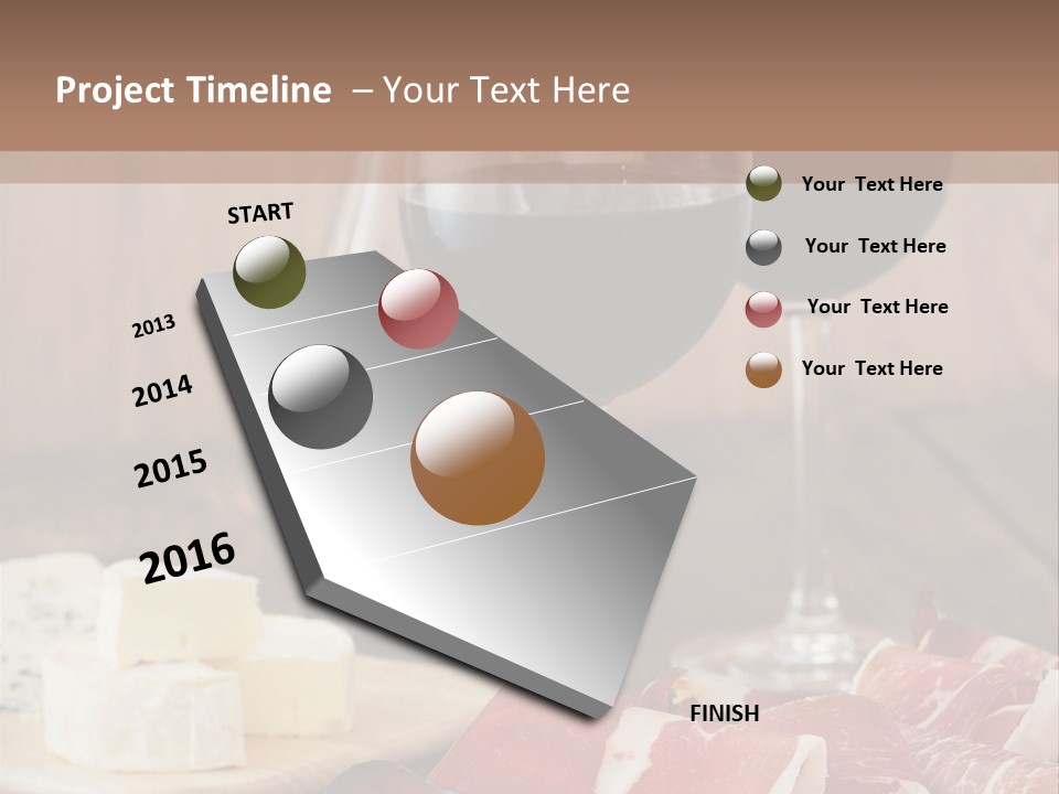 Coastal Sunrise Beach PowerPoint Template