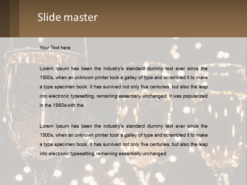 Sunrise Portrait Mother PowerPoint Template