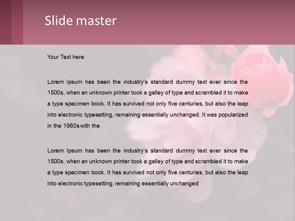 Life Sad Sand PowerPoint Template