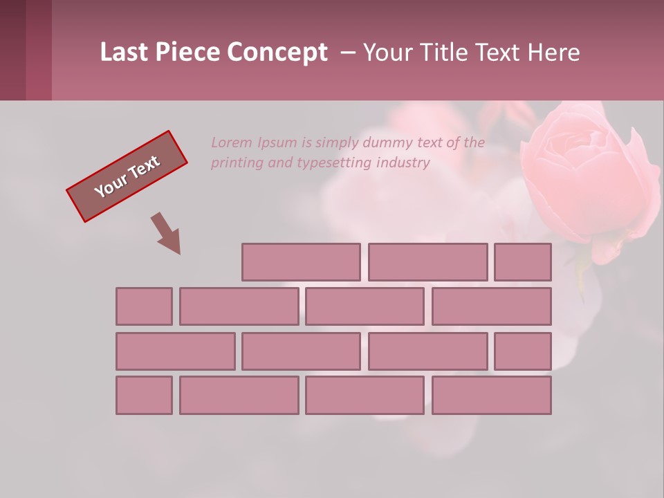 Life Sad Sand PowerPoint Template