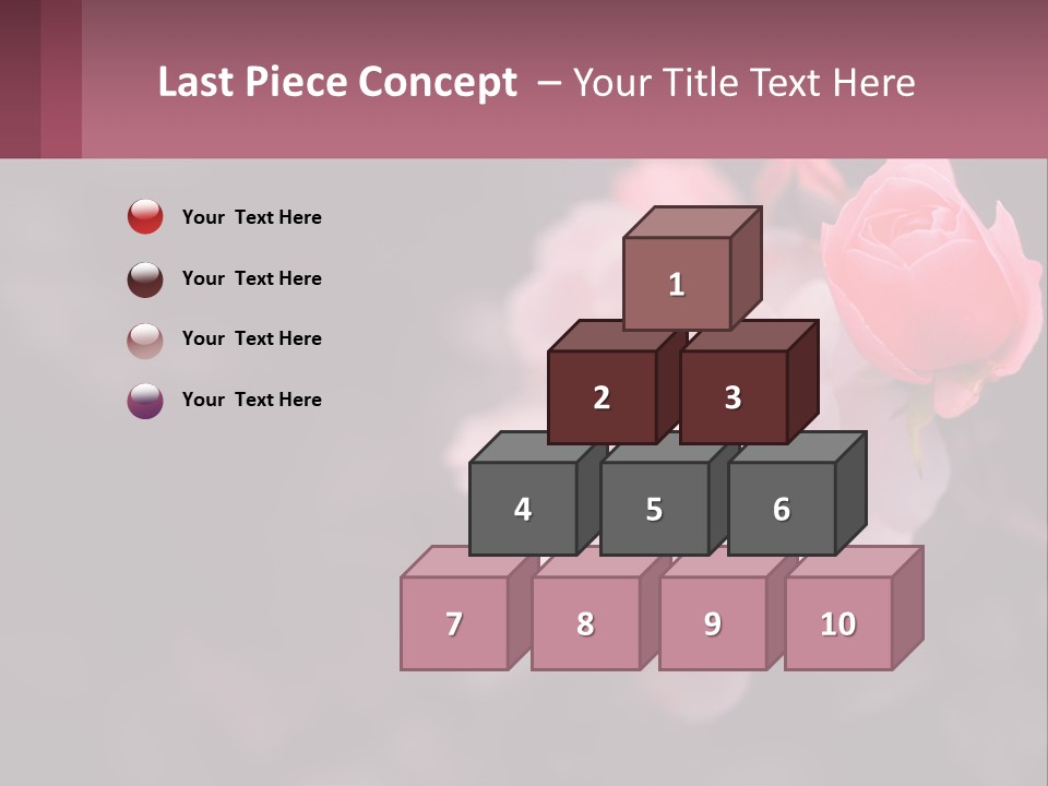 Life Sad Sand PowerPoint Template