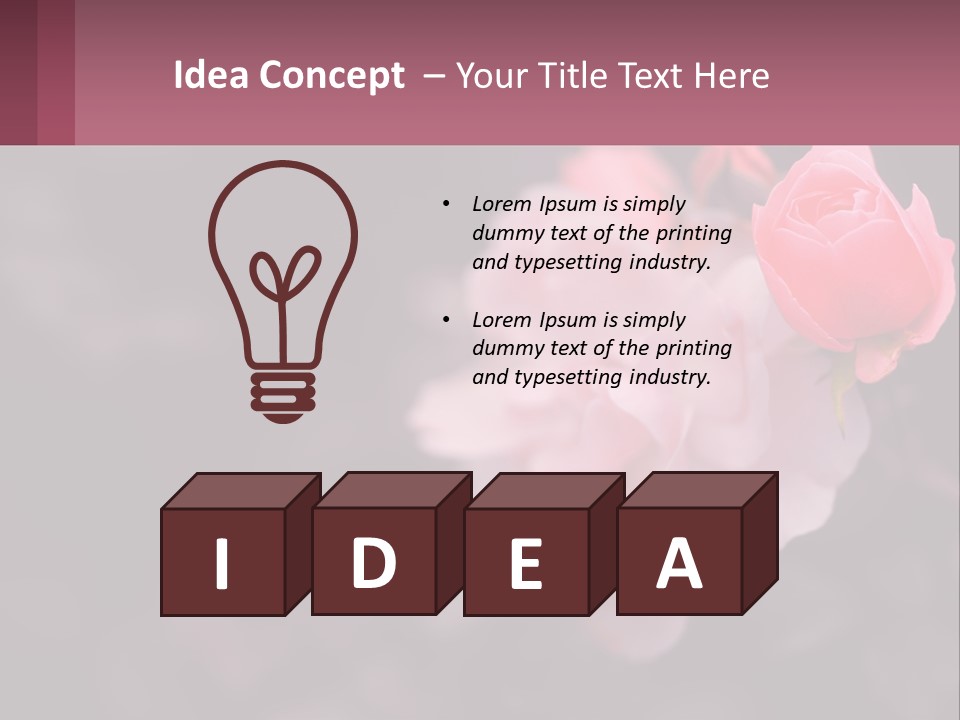 Life Sad Sand PowerPoint Template