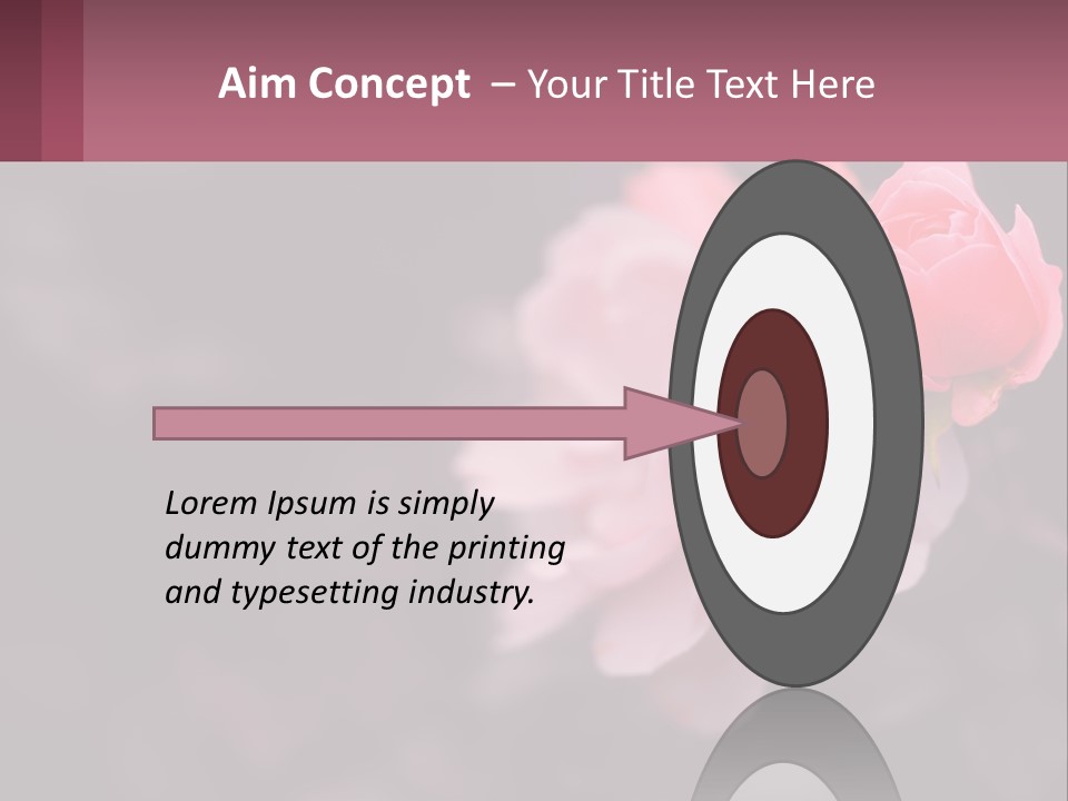 Life Sad Sand PowerPoint Template