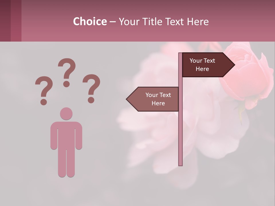 Life Sad Sand PowerPoint Template