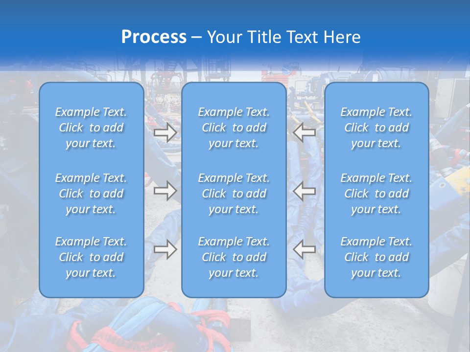 White Mother Senior PowerPoint Template