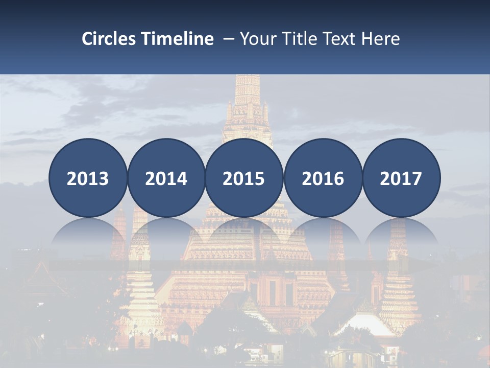 Woman Sunrise Parent PowerPoint Template