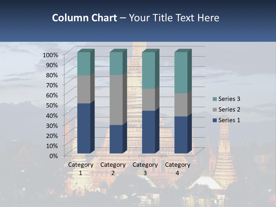 Woman Sunrise Parent PowerPoint Template