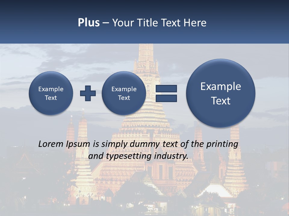 Woman Sunrise Parent PowerPoint Template