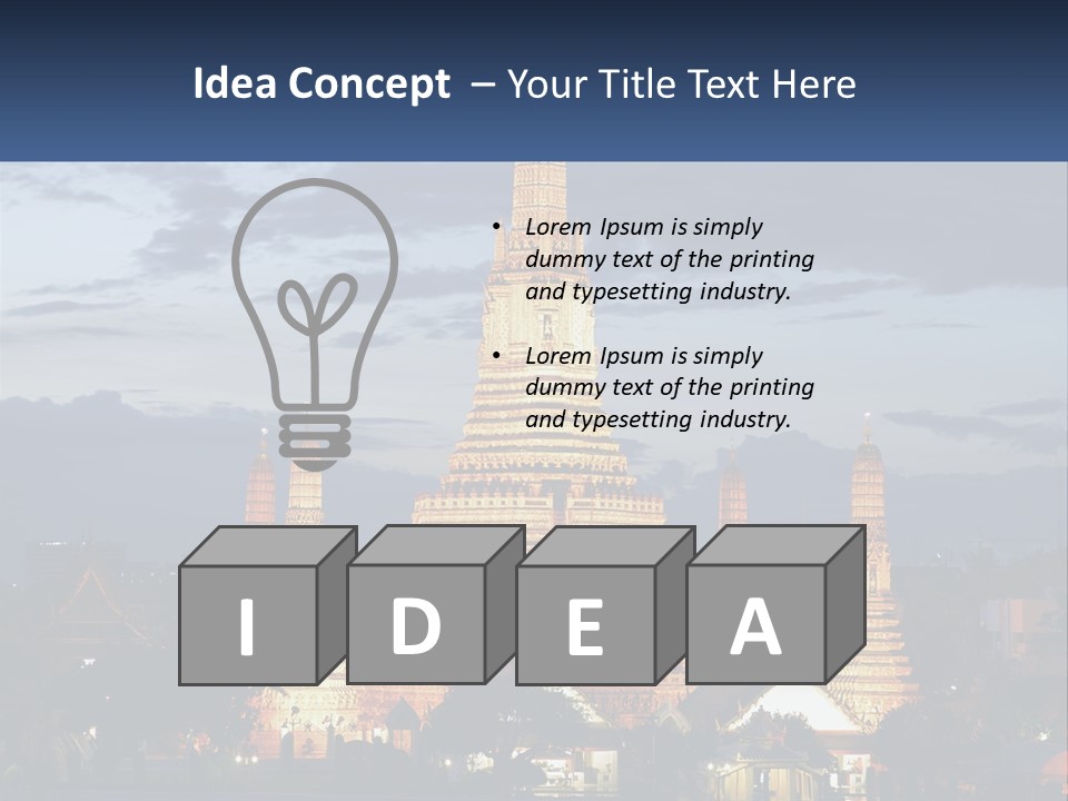 Woman Sunrise Parent PowerPoint Template