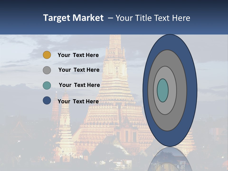 Woman Sunrise Parent PowerPoint Template