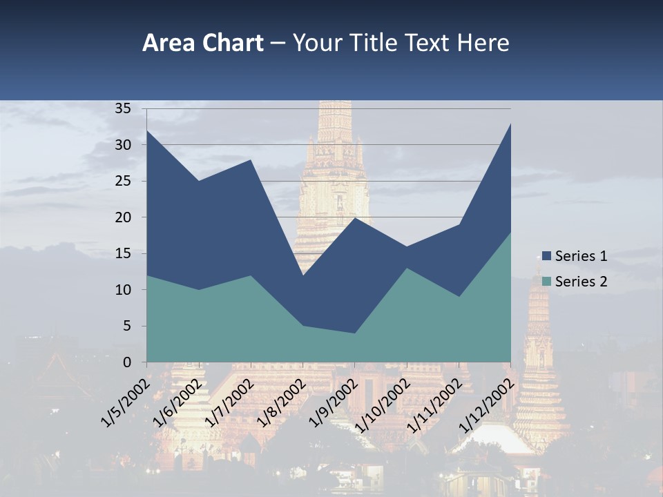Woman Sunrise Parent PowerPoint Template