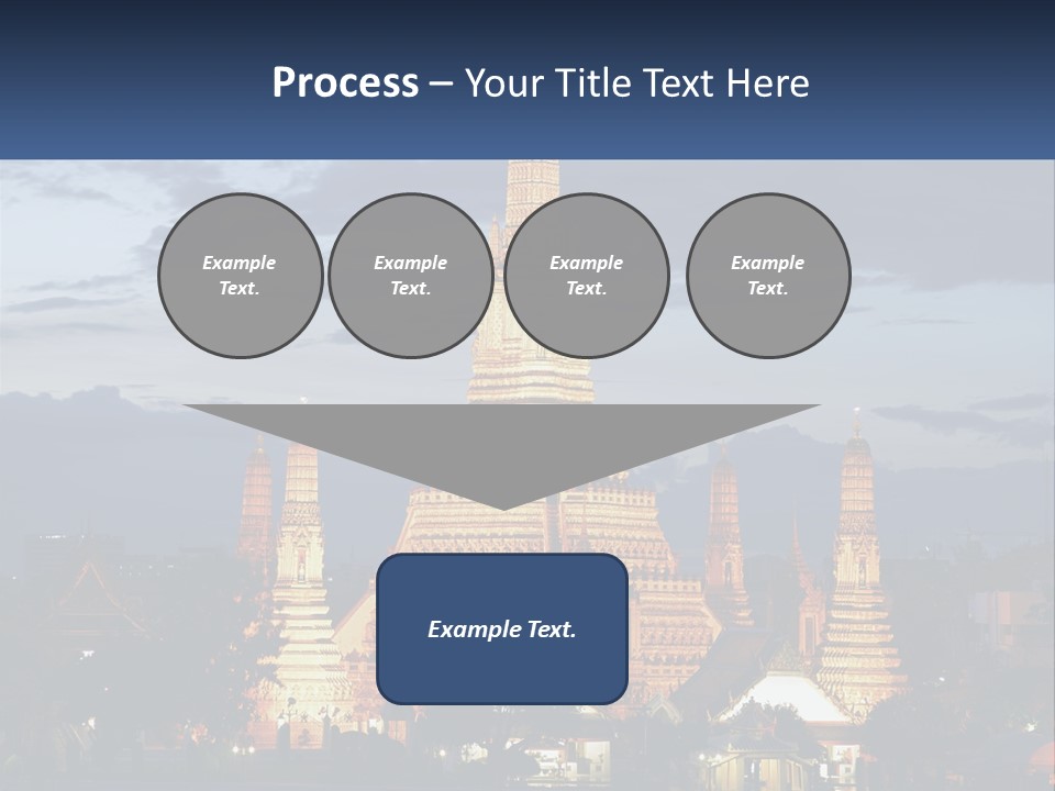 Woman Sunrise Parent PowerPoint Template