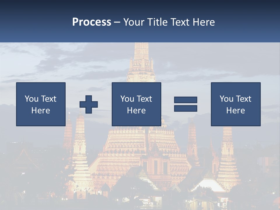 Woman Sunrise Parent PowerPoint Template