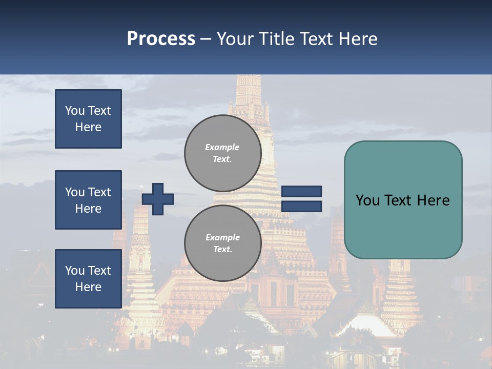 Woman Sunrise Parent PowerPoint Template