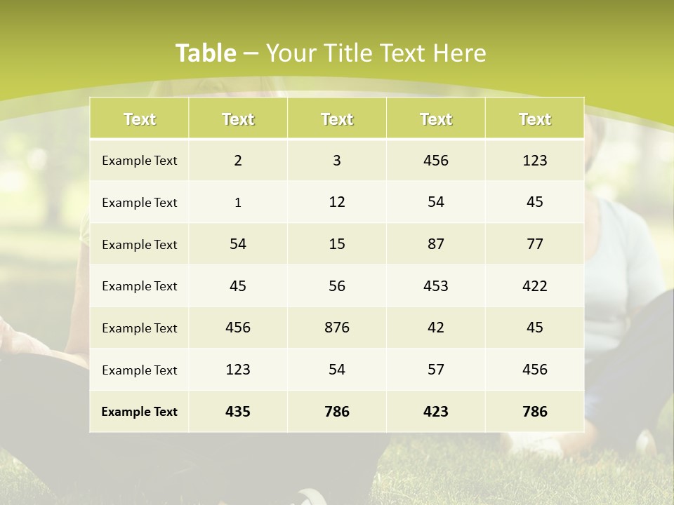 Parent Pensioner Sea PowerPoint Template