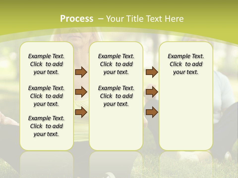 Parent Pensioner Sea PowerPoint Template
