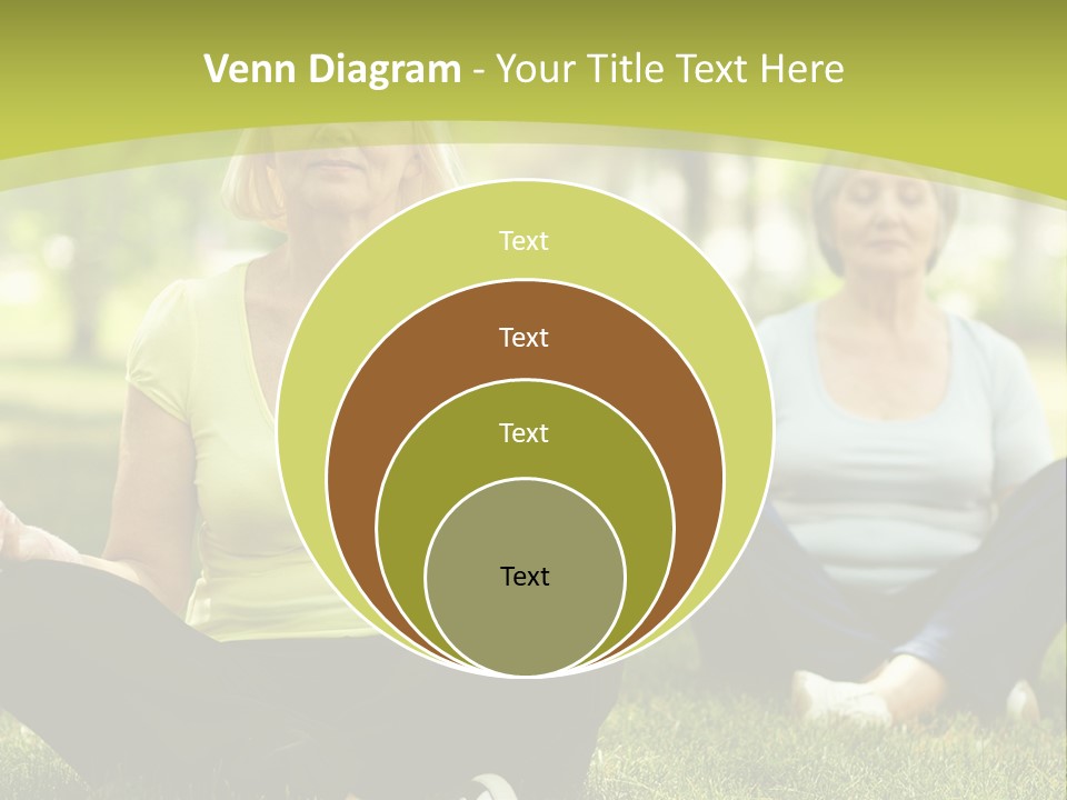 Parent Pensioner Sea PowerPoint Template