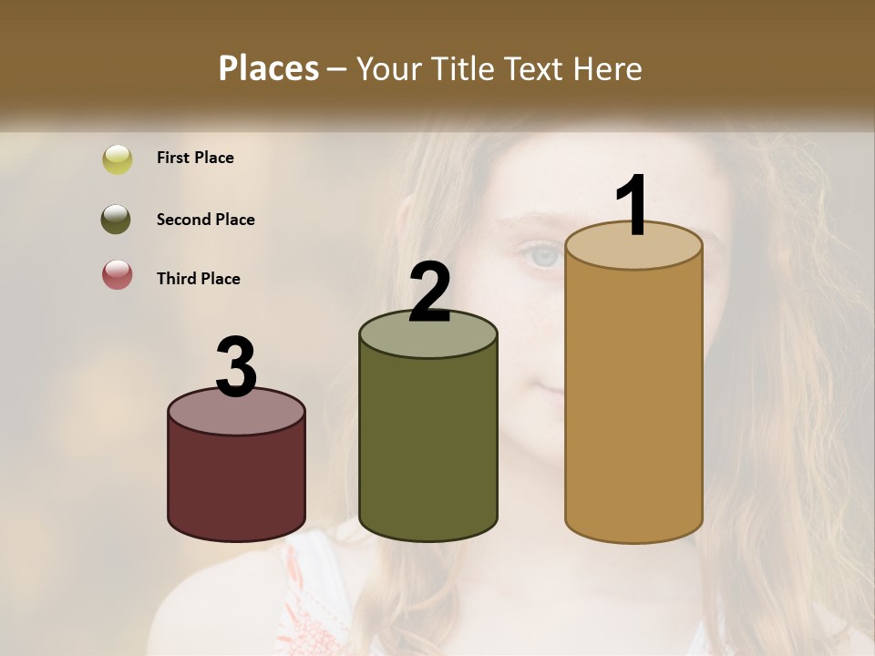 Elderly Coastal Ocean PowerPoint Template