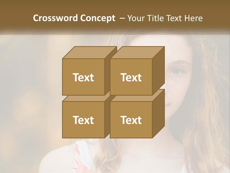 Elderly Coastal Ocean PowerPoint Template