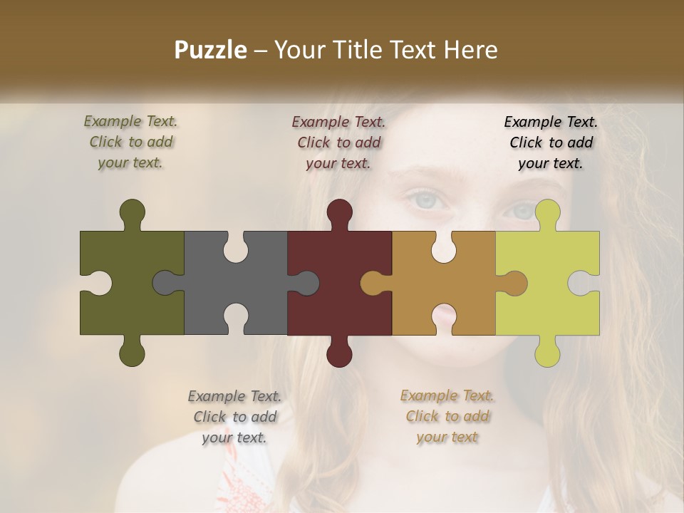 Elderly Coastal Ocean PowerPoint Template