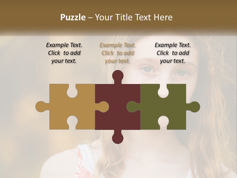 Elderly Coastal Ocean PowerPoint Template