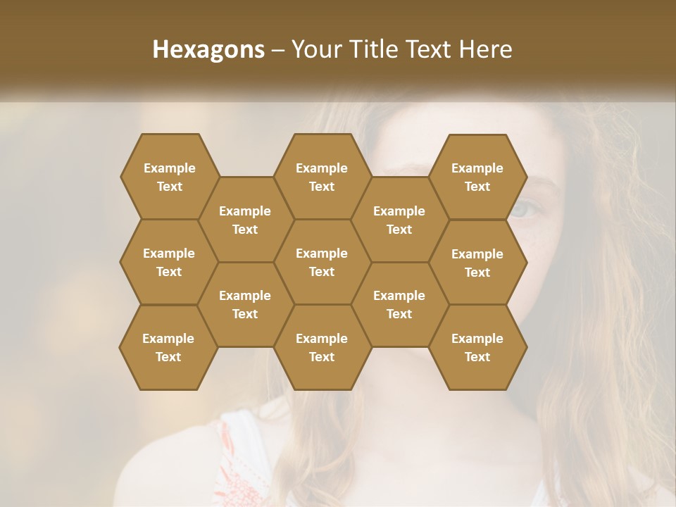 Elderly Coastal Ocean PowerPoint Template