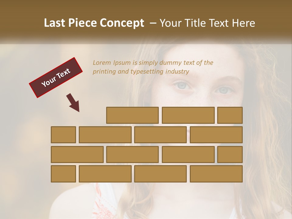 Elderly Coastal Ocean PowerPoint Template