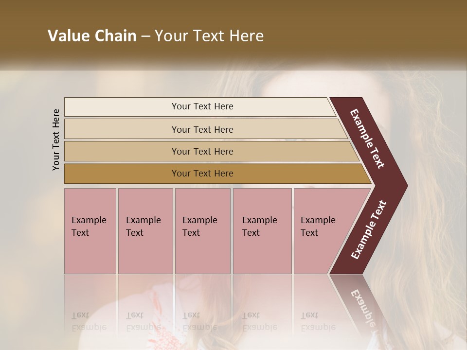 Elderly Coastal Ocean PowerPoint Template