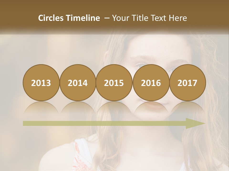 Elderly Coastal Ocean PowerPoint Template