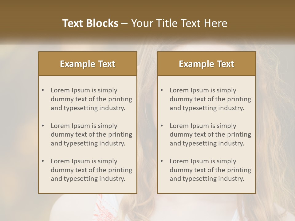 Elderly Coastal Ocean PowerPoint Template