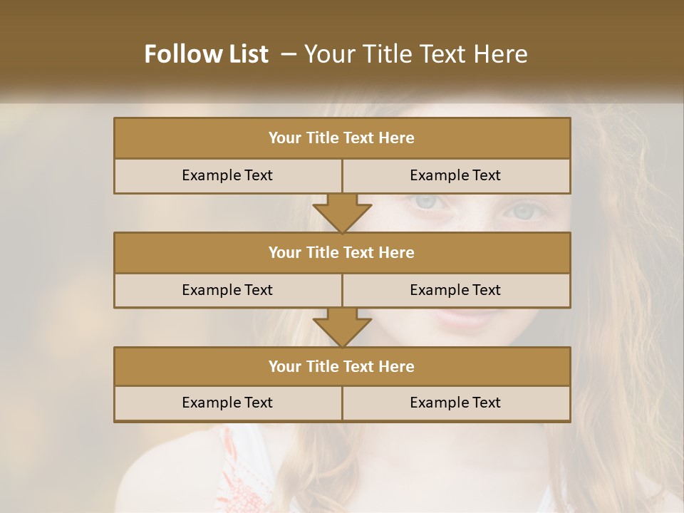 Elderly Coastal Ocean PowerPoint Template
