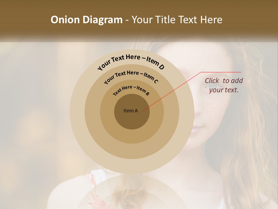 Elderly Coastal Ocean PowerPoint Template