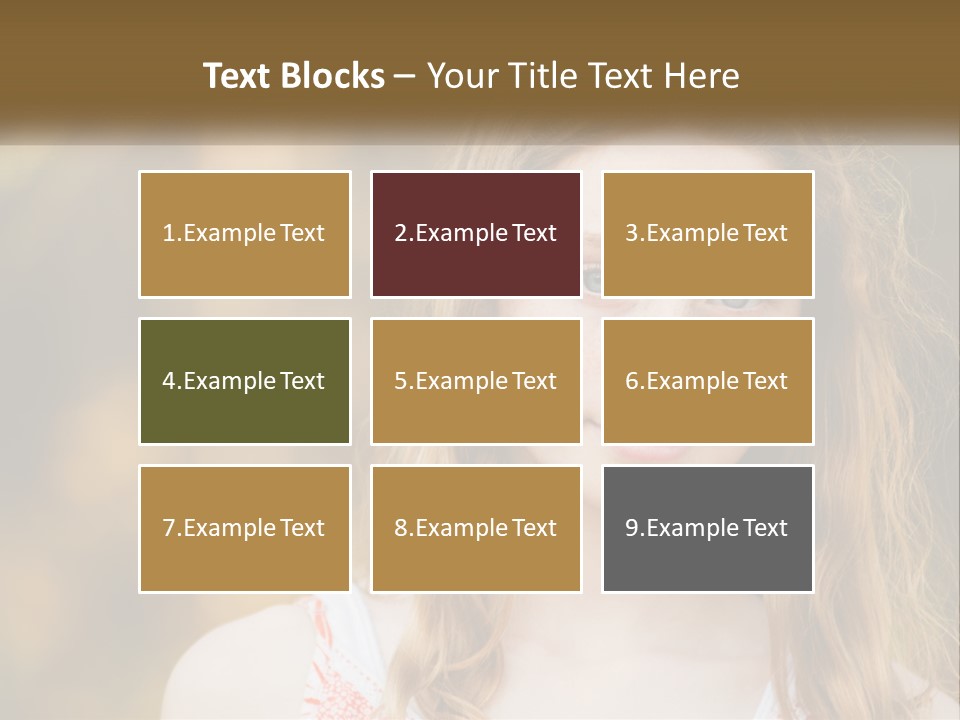 Elderly Coastal Ocean PowerPoint Template