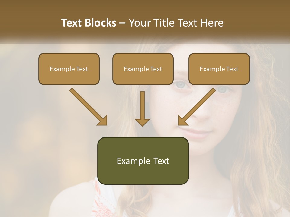 Elderly Coastal Ocean PowerPoint Template