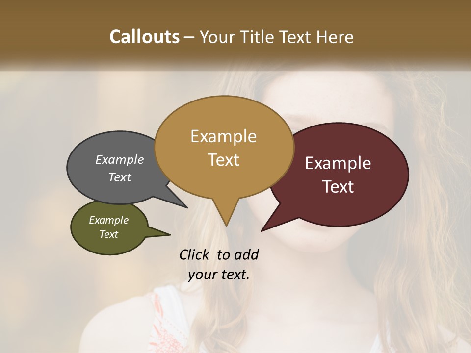 Elderly Coastal Ocean PowerPoint Template