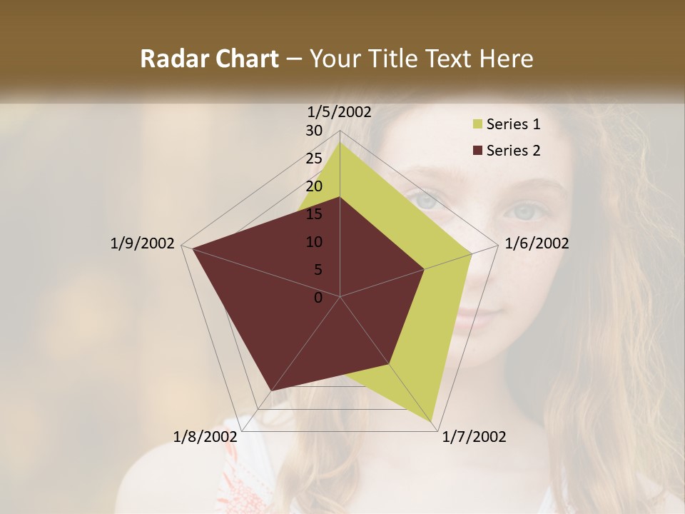 Elderly Coastal Ocean PowerPoint Template