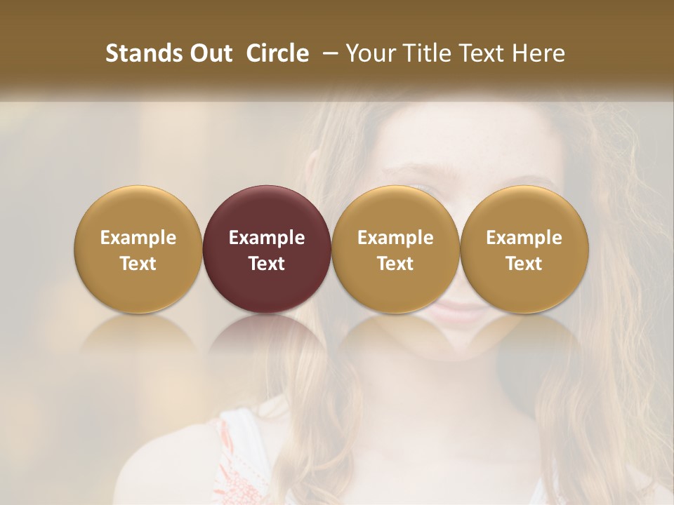 Elderly Coastal Ocean PowerPoint Template