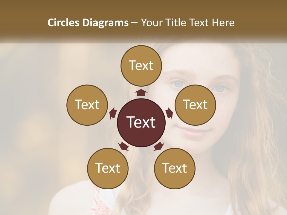 Elderly Coastal Ocean PowerPoint Template